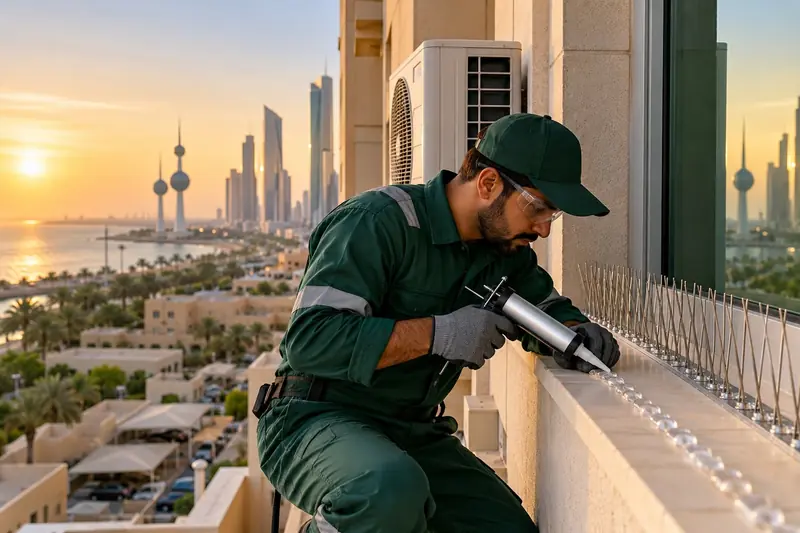 مكافحة الطيور وجل طارد الحمام