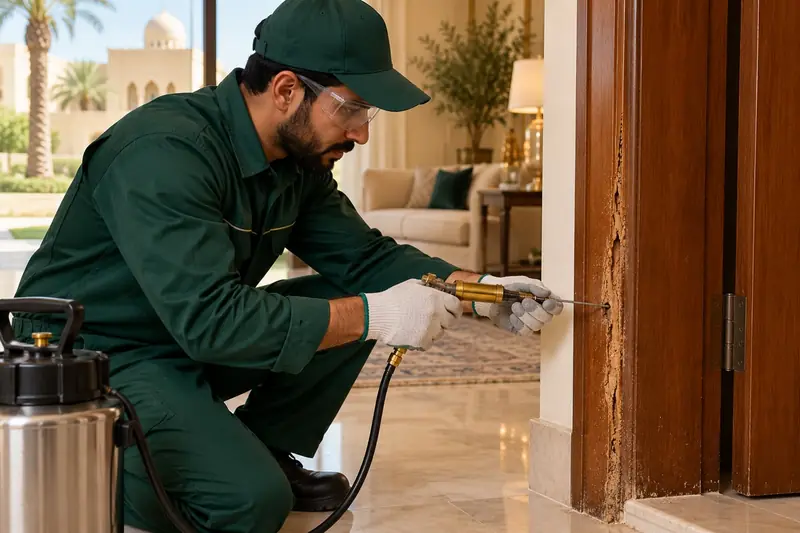 مكافحة النمل الأبيض والأرضة